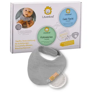 löwenkind Einsteigerbox mit Halstuch 'Baby' Gute-Nacht und Rotznäschen 2x5 St