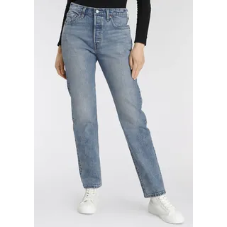 Levi's 501 Damen-Jeans Original Fit in hellem Hollow Days-W28 / L30