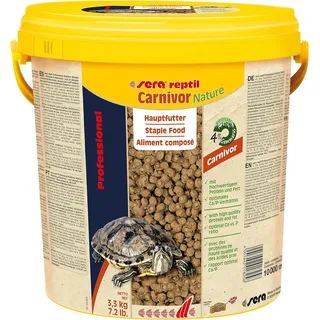 Sera reptil Professional Carnivor Nature 10 Liter