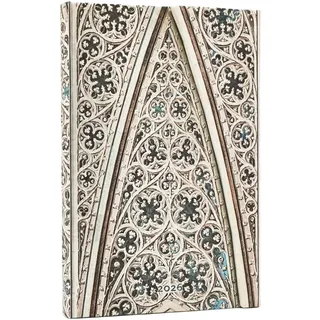 Paperblanks 12-Monatskalender. 2026 Mailänder Dom Mini Horizontal