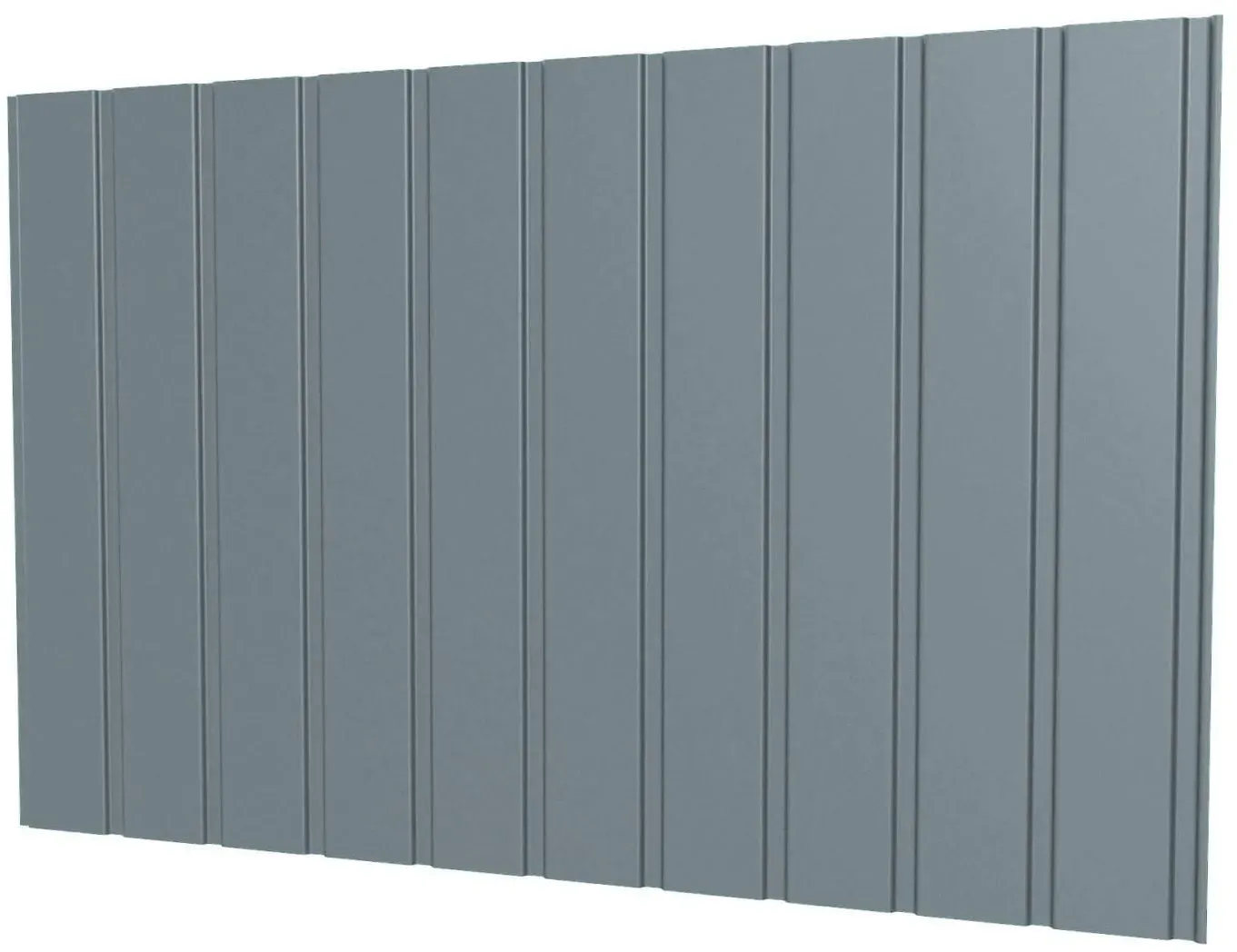 Trapezblech T7M | Wand | Stahl 0,50 mm | 25 μm Polyester | 7000 - Fehgrau