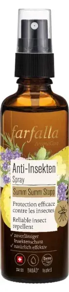 Farfalla Anti-Insekten Spray Summ Summ Stopp