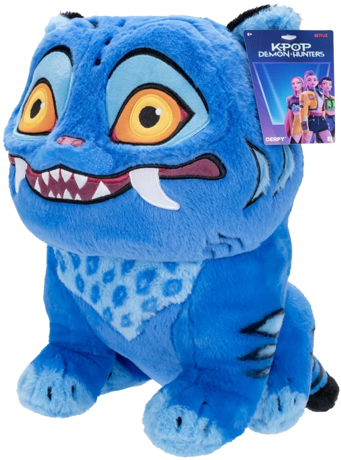 Netflix KPop Demon Hunters Kuscheltier Derpy Tiger 30 cm