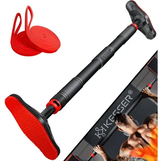 Kesser Klimmzugstange Rot 68-106 cm