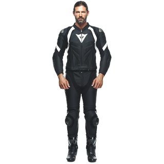 Dainese Avro 4 2-tlg. matt-schwarz/matt-schwarz/weiß 56