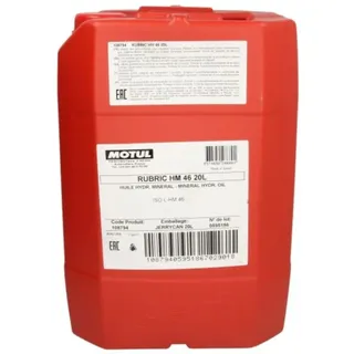 Motul Hydrauliköl MOTUL Rubric HM 46 20L