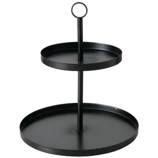 Boltze Etagere Samina schwarz 33cm (1 Stück)