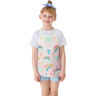 FZSECRIU 1 Stück kochschürze kinder,kinderschürze,schürze kinder,kinderschürze mädchen,kochschürze