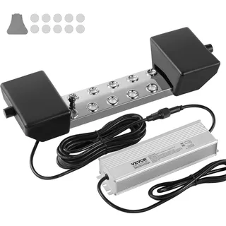 Vevor Ultraschall Vernebler Nebelmacher Luftbefeuchter 10 Köpfe 7000mL/h IP67