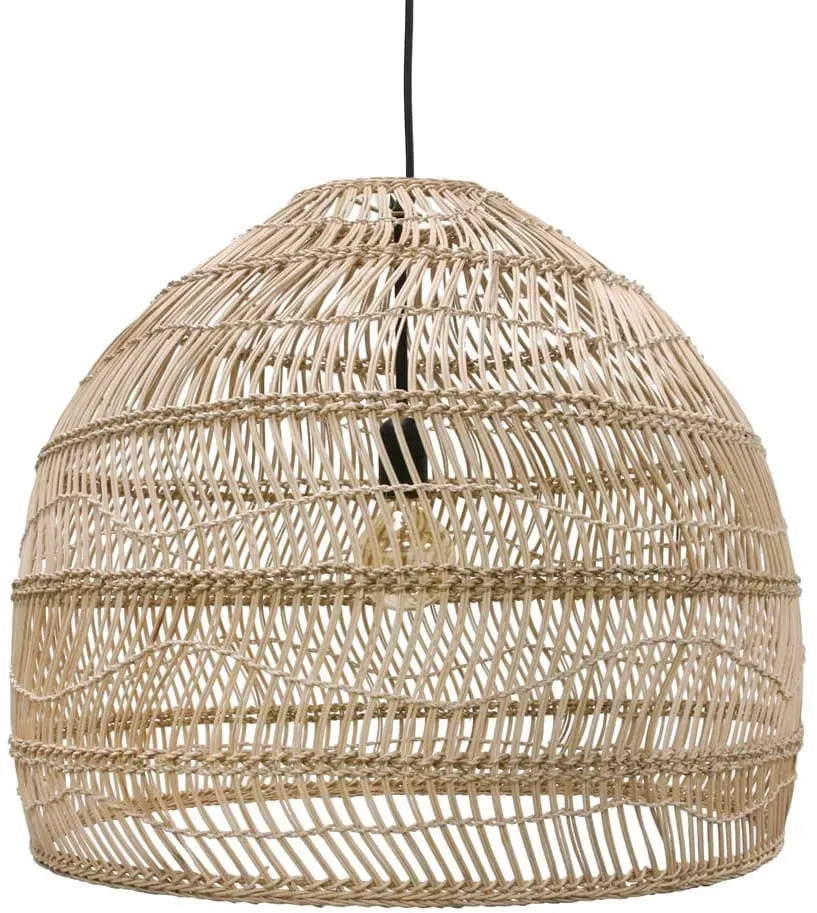 Stylische Hängeleuchte Ball M Natural HKliving