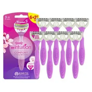 Wilkinson Sword Xtreme 3 Comfort Cherry Blossom, Einwegrasierer, 8 St.