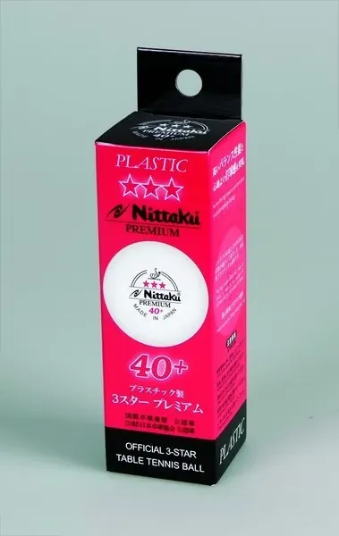 Nittaku Ball*** Premium 40+ weiÃ - Bälle - Stück 3er - 3er