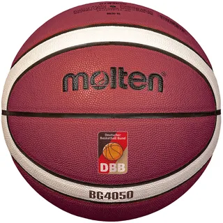 Molten Basketball B7G4050-DBB Indoor Spielball mit DBB-Logo orange/ivory 7