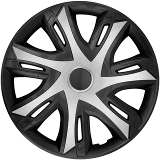 NRM Radzierblende N-Power schwarz/Silber 16 Zoll 4er Set