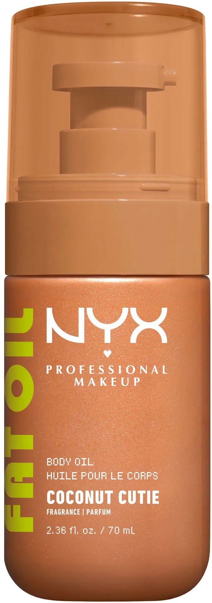 NYX PROFESSIONAL MAKEUP Fat Oil Body Oil Coconut Cutie