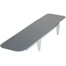 bellissa Rasenkante verzinkt für Mähroboter, 2er Set, Silber