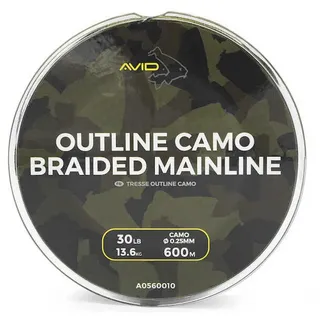 AVID Carp Outline Geflochtene Schnur 300 M - Camo - 30 Lbs