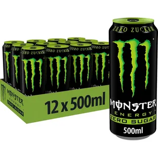 Monster Energydrink Green Zero 12x 0,5l EINWEG