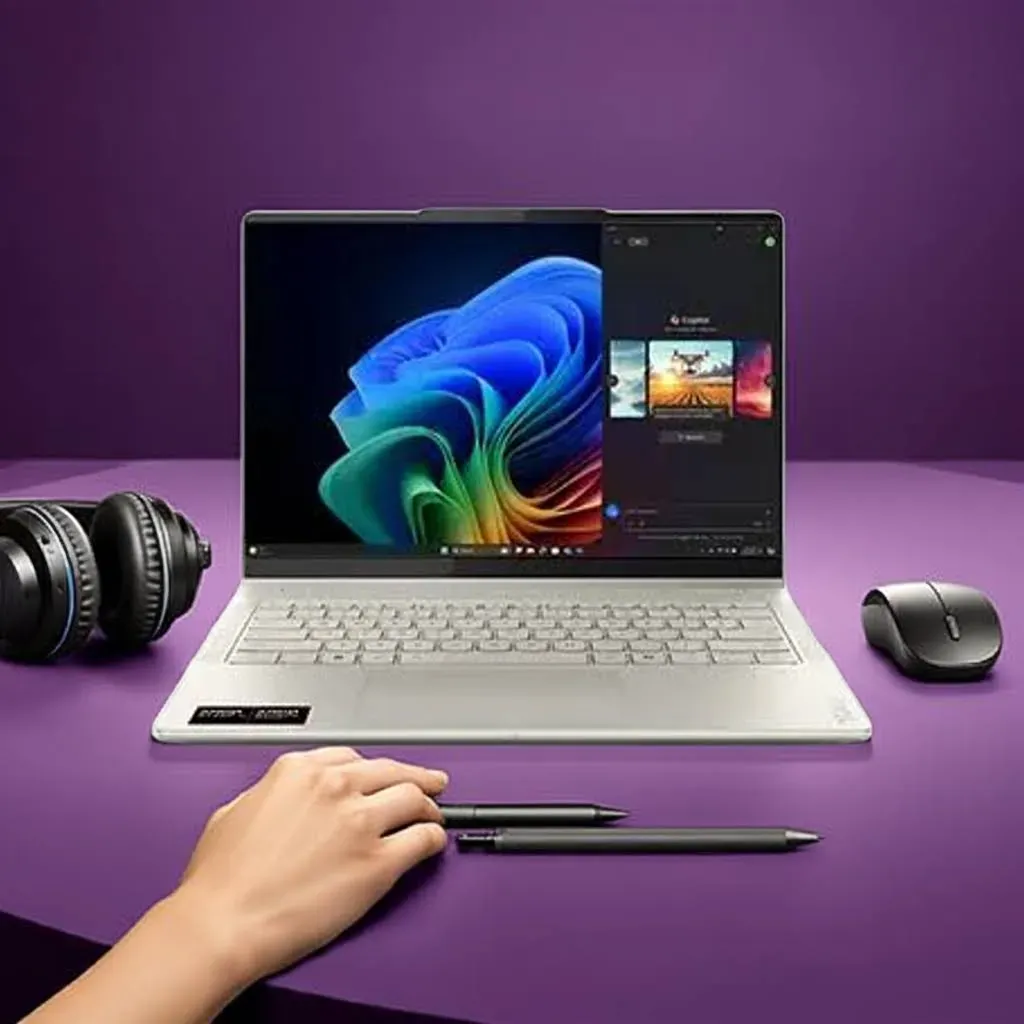 Lenovo Yoga 7 2-in-1 Gen 10 14 AMD AMD Ryzen AI 5 340 Prozessor 2,00 GHz bis zu 4,80 GHz, Windows 11 Home 64, 512 GB SSD M.2 2242 PCIe 4.0 TLC