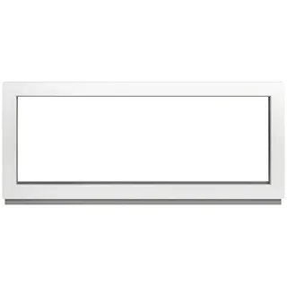 Komforta Festverglasung - Kellerfenster BxH: 100 x 40 cm Weiß Fenster 2-fach Fenster Für Gartenhaus/Garagenfenster - Premium Kunststofffenster BxH: 1000 x 400 mm