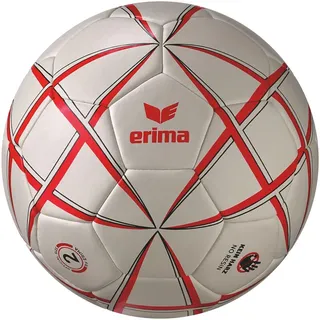 Erima Magic White Training Handball (7202509), weiß/rot, 2