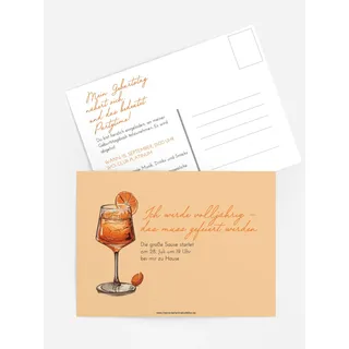 Einladungen zum Geburtstag  selbst gestalten mit Spruch und Fotos im Onlinedesigner bei Meine-Kartenmanufaktur.de