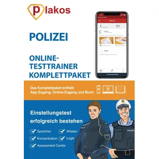 Plakos GmbH Polizei Deutschland Einstellungstest Komplettpaket