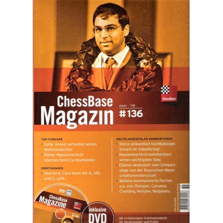 ChessBase Magazin / Magazine 136 - Heft + DVD - Schach / Chess - NEU / NEW - OVP