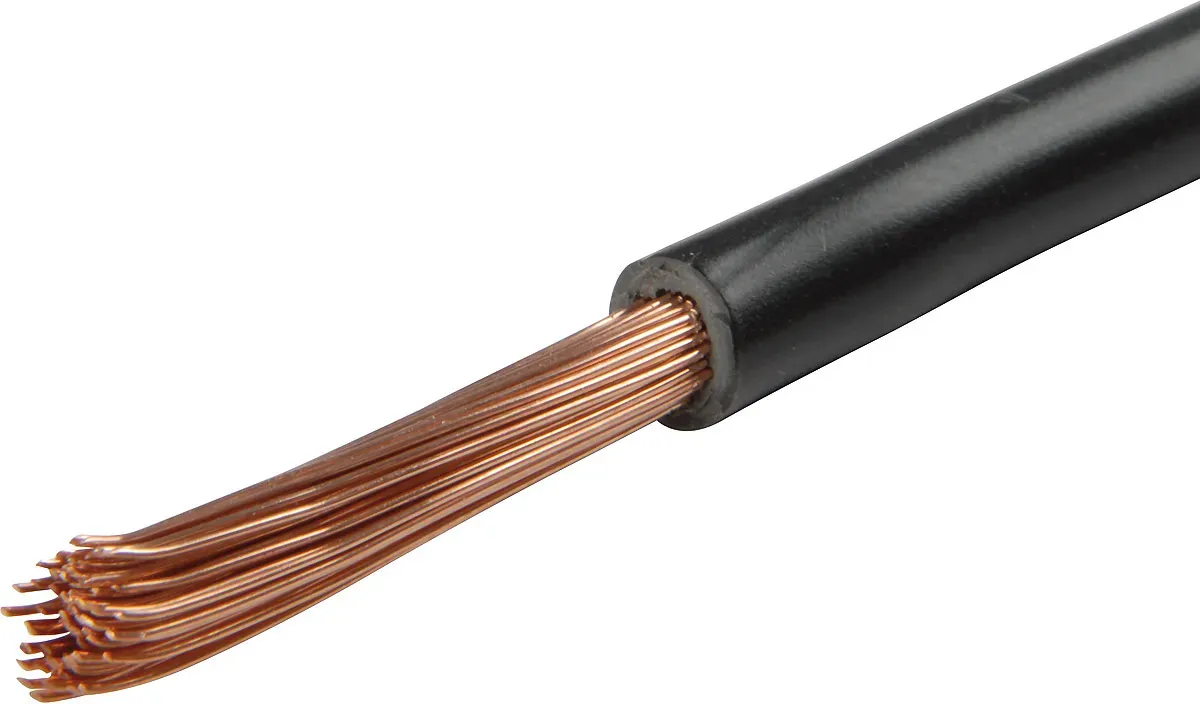HERTH&BUSS Kabel, FLY, 1x 10,0mm2, 50m schwarz - 51275112000 - schwarz