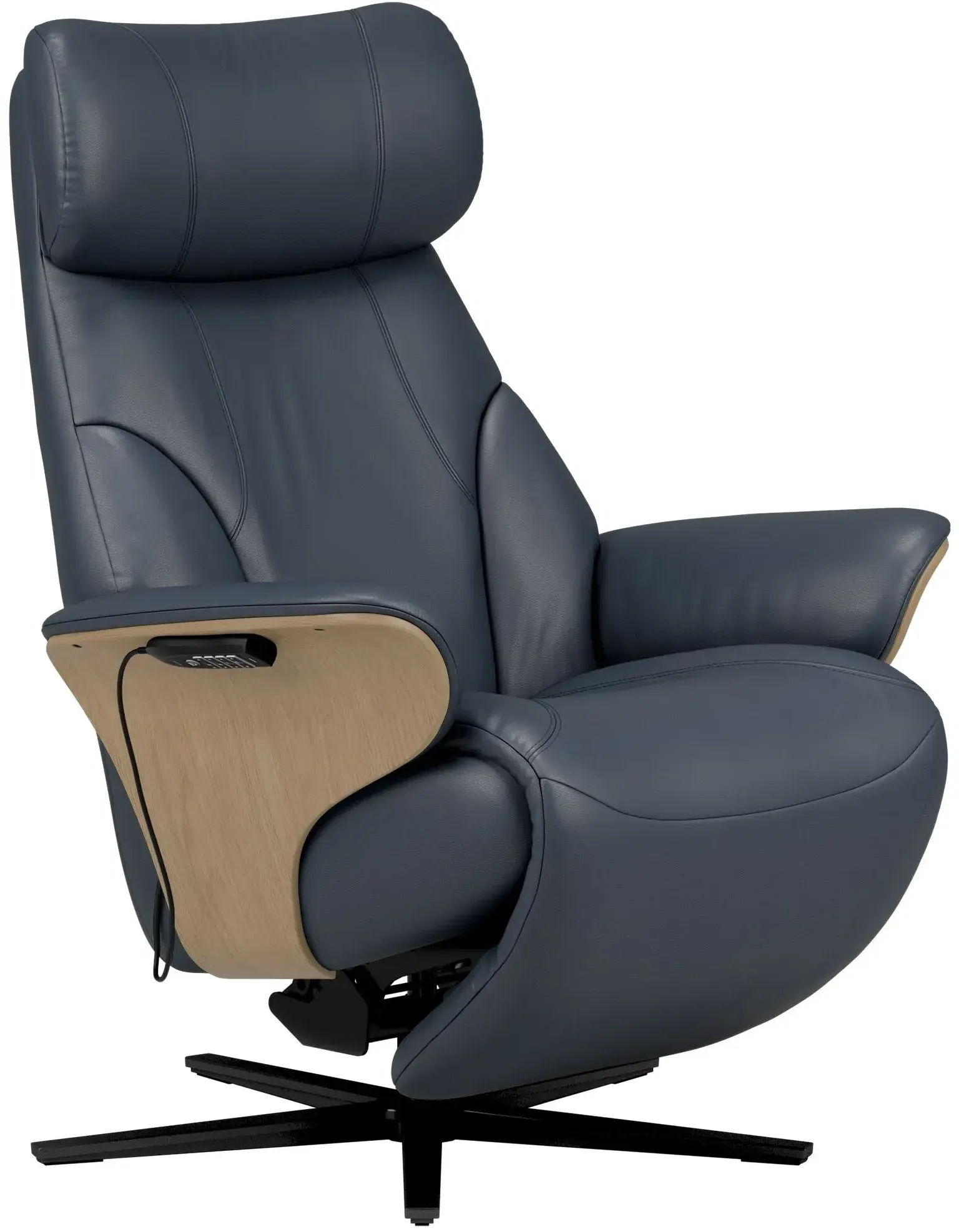 Stressless Sessel Adam Paloma Oxford Blue Eichefarben Sirius