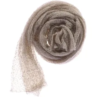 Artibetter Baumwolle Fotoshooting Wickeltuch für Neugeborene in Beige Vielseitiger Elastischer Wrap mit Offenem Gewebe für Fotoshooting und Party