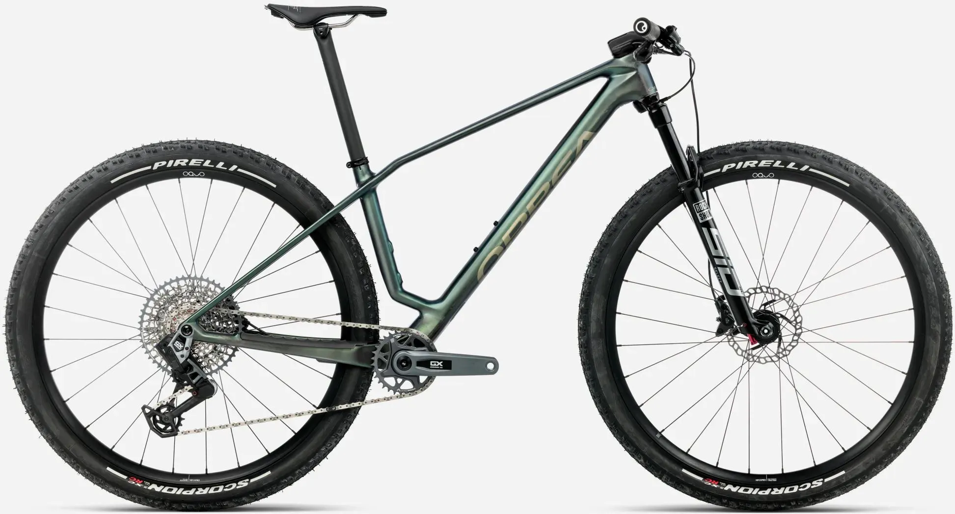 Orbea Alma M-Pro 2026 - Seaweed Carbon View (Matt-Gloss) - M