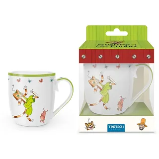 Trötsch Verlag TRÖTSCH - Pettersson und Findus Kindertasse Geschenktasse aus Porzellan Findus: