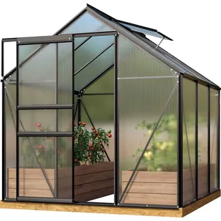Alu schwarz HKP 6 mm 3,8 m2