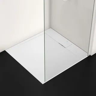 Ideal Standard Ultra Flat S i.life Brausewanne 90 x 90 x 3,2 cm, carraraweiß,