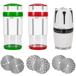 Genius Gewürzmühle Nicer Dicer Maestro Set 13-tlg., inkl. Knoblauchschneider G10,