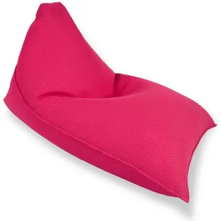 Lazy Bro Sitzsack 140 x 120 x 90 cm, innen & außen, schwimmend, abnehmbar und UV-beständig, Rosa (LBF140120-3) - Soo Santaï
