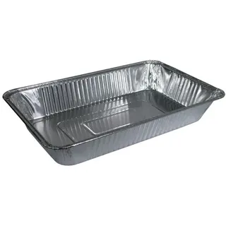 Papstar Starpak Gastronorm-Behälter, Alu eckig 8,5 l 8 cm x 32,6 cm x 52,7 cm 1/1
