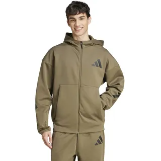 adidas Z.N.E. Reißverschlusspullover Olive Strata S