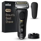Braun Elektrorasierer Series 9 Pro+, 9510s, Wet&Dry, 5+1 Scherkopf, mit Trimmer & Ladestation