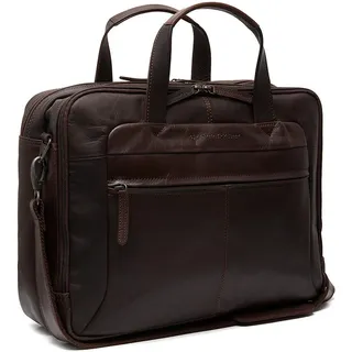 The Chesterfield Brand Wax Pull Up Aktentasche Leder 44 cm Laptopfach braun