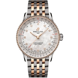 Breitling Damenuhr Navitimer Automatic 36 U17327211A1U1 - bicolor