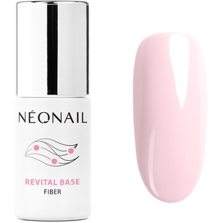 NeoNail Professional NeoNail Nagellack UV Revital Base Fiber Rosy Blush, 7.2 ml