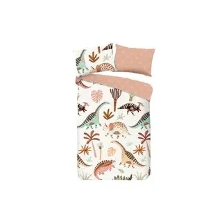 Bettwäsche Dino Multi Baumwolle B/L: ca. 100x135 cm - Multi