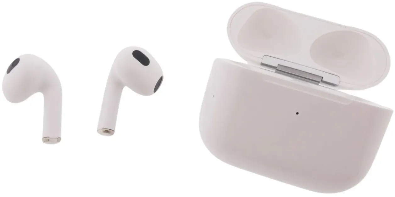 Bluetooth Wireless In-Ear Kopfhörer mit MagSafe Ladecase Musik Sound weiß