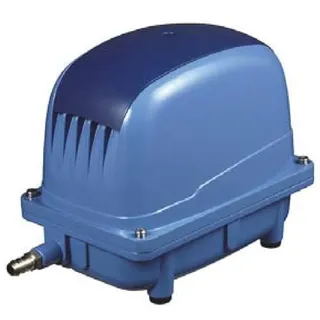 AquaForte AP-35 Luftpumpe, 20 Watt, Max. Druck 2,8 m, Geeignet für Pools und Teiche bis 18m3, Fische max. 15.000 Liter, Koi max. 7.500 Liter, 2,7 kg, Ausgang 16,5 mm
