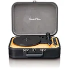 Lenco Retro Bluetooth® Plattenspieler mit eingebauten Lautsprechern Schwarz