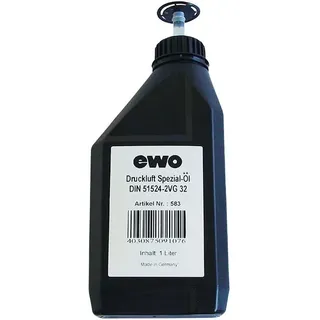 EWO Druckluftspezialöl 1l Flasche EWO