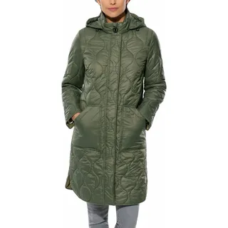 Walbusch Damen Sandwich-Leicht-Steppmantel Gruen