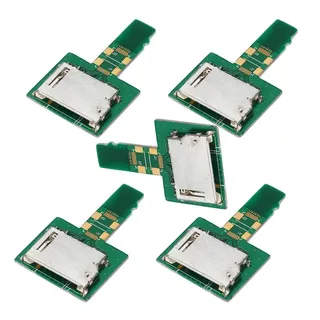 CY 5 Stück/Los Micro SD TF-Speicherkarten-Kit, Stecker auf Standard-SD-Buchse, Verlängerungsadapter, Extender, PCBA-Lesegerät für Autotelefon (SD * 5 Stück)